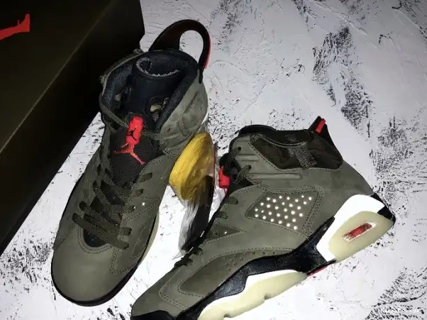 Jordan x Scott 6 CN1084-200 Medium Olive Air Travis 0313