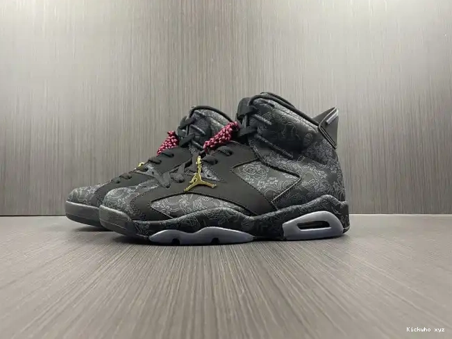 Triple Black Jordan SD DB9818-001 Retro 6 (W) 0316