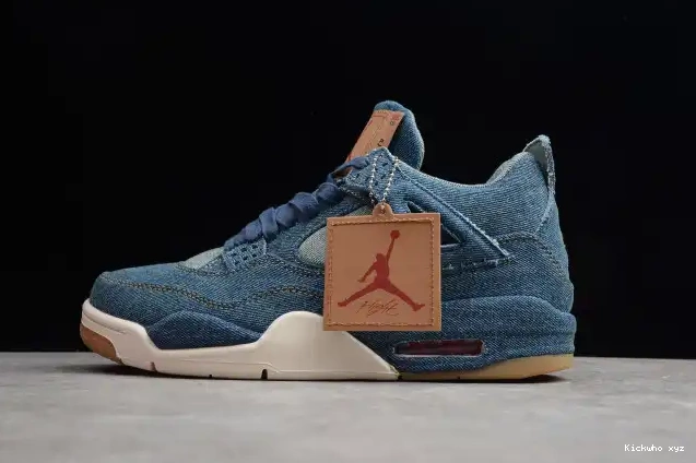 Jordan x Levi's AO2571-401 Denim Nike 4 Air 0308